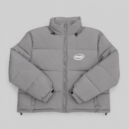 HMDD grey puffer jacket